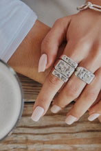 Load image into Gallery viewer, Milk Signet Ring #1
