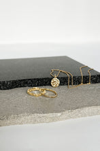 Load image into Gallery viewer, Fairmined Gold Artifact Stacker Ring
